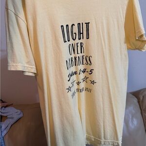 Comfort Colors Yellow christian tee